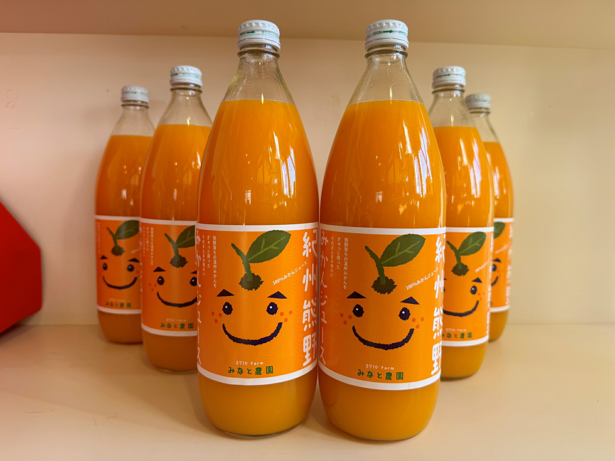 湊農園のみかん搾ったまんま！【紀州熊野みかんジュース】1,000ml ＼本数が選べる／ 【2025年12月以降順次発送予定】【kmkn0089】【kmkn0090】【kmkn0092】【kmkn0093】