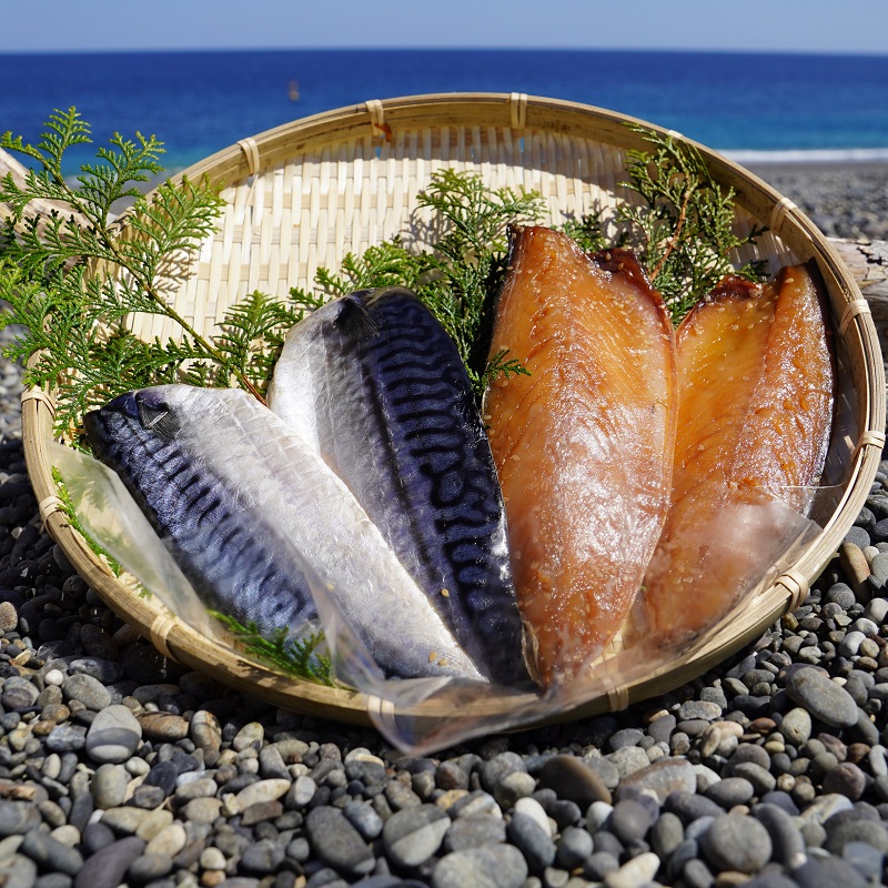 さば干物セット　独自調合　自社釜にて焚き上げた味醂ダレ使用　熊野灘海洋深層水使用【uosk0018A】