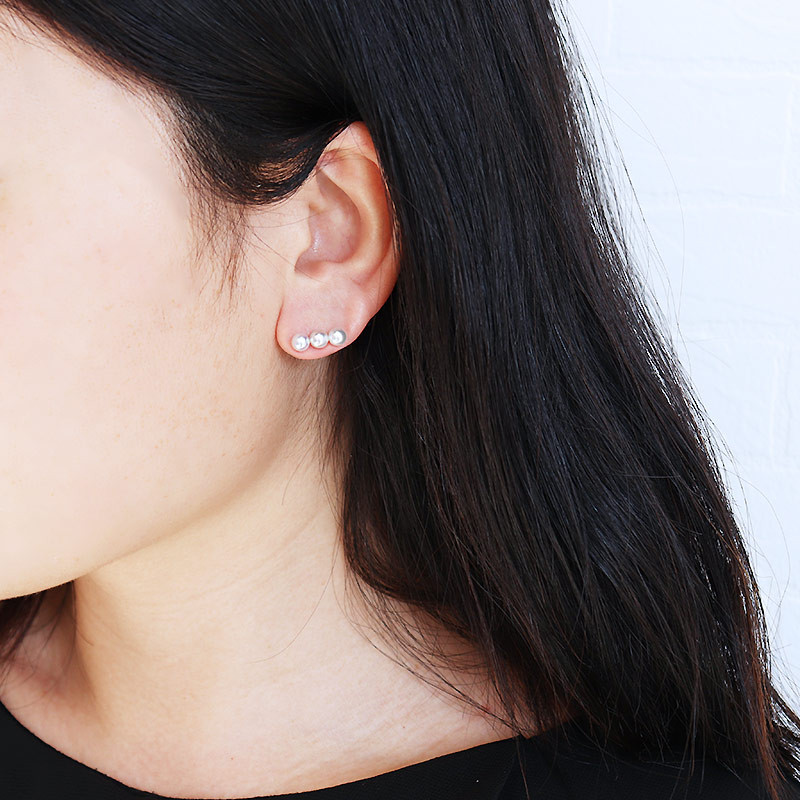 パール優美 真珠 ピアス 4mm~ 5mm ゴールド アクセサリー パール 三重県 伊勢志摩 志摩市 母の日 ホワイトデー クリスマス プレゼント ギフト 冠婚葬祭 入学式 卒業式 成人式