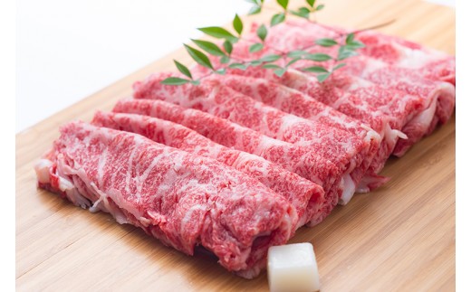 松阪牛 ロース すき焼き用 600g ／ 冷凍 多気郡農協 和牛 黒毛 特産品 松阪肉 牛肉 お肉 肉 ブランド牛 すき焼き 鍋 薄切り ご自宅用 家庭用 ギフト 贈答用 産地直送 松阪 牛 赤身 霜