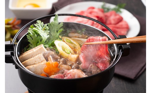 松阪牛 ロース すき焼き用 600g ／ 冷凍 多気郡農協 和牛 黒毛 特産品 松阪肉 牛肉 お肉 肉 ブランド牛 すき焼き 鍋 薄切り ご自宅用 家庭用 ギフト 贈答用 産地直送 松阪 牛 赤身 霜
