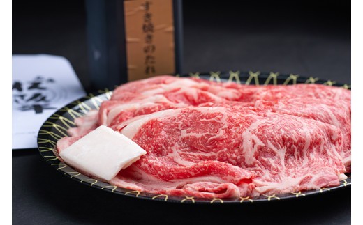 松阪牛 すき焼き （ロース）皿盛り（タレ付き）500g／ 冷凍 瀬古食品 JGAP認定 松阪肉 名産 お取り寄せグルメ 牛肉 お肉 肉 和牛 黒毛和牛 国産 国産牛 ブランド牛 ご自宅用 家庭用 ギフ