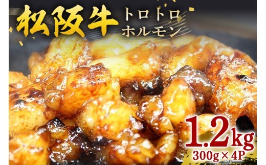 松阪牛トロトロホルモン 300g×4P