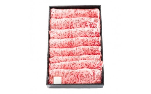松阪牛 ロース すき焼き用 約400g ／ 冷凍 多気郡農協 和牛 黒毛 特産品 松阪肉 牛肉 お肉 肉 牛 ブランド牛 すき焼き ご自宅用 家庭用 ギフト 贈答用 産地直送 松阪 牛 赤身 霜降り