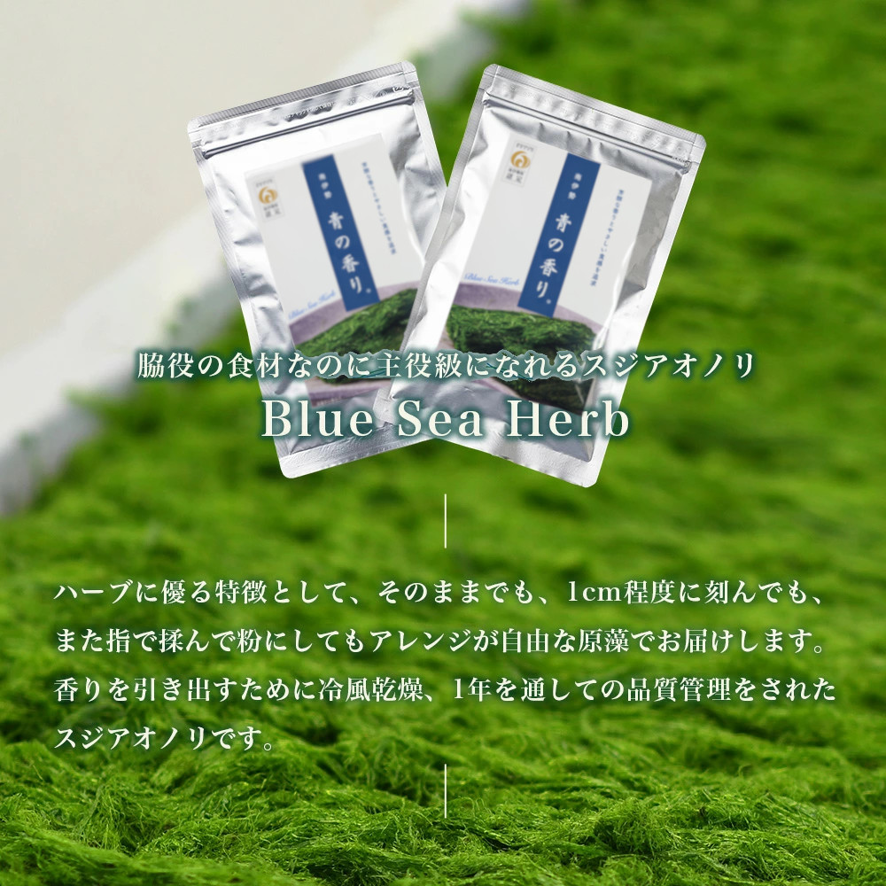 すじ青のり 5ｇ×2パック 海藻 元藻 スジアオノリ 青のり あおのり 海苔 玉子焼き お好み焼き たこ焼き お味噌汁 味噌汁 お吸い物 スープ お茶漬け 三重県 伊勢 志摩 南伊勢