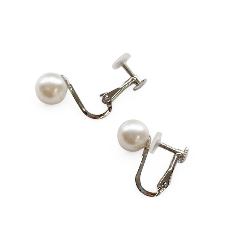 真珠 イヤリング 7.0mm SV シルバー アコヤ真珠 アクセサリー ファッション akoya パール フォーマル カジュアル プレゼント ギフト 贈り物 贈答品 お祝い 誕生日 記念日 冠婚葬祭