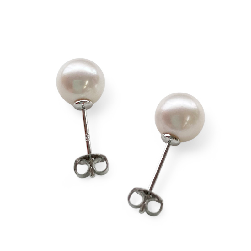 真珠 ピアス 7.5mm SV シルバー アコヤ真珠 アクセサリー ファッション akoya パール フォーマル カジュアル プレゼント ギフト 贈り物 贈答品 お祝い 誕生日 記念日 冠婚葬祭 慶事