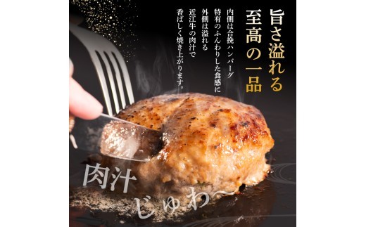 近江牛 入り ハンバーグ 6kg 3kg 2kg 1kg 淡路島産 玉ねぎ 近江牛 使用 合挽き 近江牛 200g/30個15個10個5個 選べる容量 個包装 和牛 牛肉 冷凍 黒毛和牛 豚肉 ポーク ランキング 日本三大和牛 滋賀県 竜王町