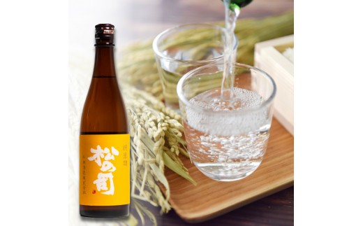 お届け指定可 日本酒 松の司 純米酒 720ml 1800ml 金賞 受賞酒造 【 お酒 日本酒 酒 松瀬酒造 人気日本酒 おすすめ日本酒 定番 御贈答 銘酒 贈答品 滋賀県 竜王町 ふるさと納税 】