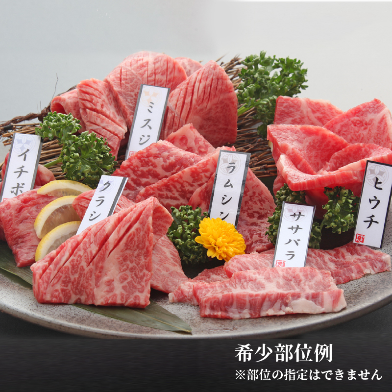 近江牛 赤身 焼肉 7種 盛り合わせ 360g ～ 410g 冷凍 サーロイン フィレ ヘレ 希少部位5種 ミスジ ヒウチ ササバラ ラムシン 黒毛和牛 ブランド和牛 ギフト 国産 近江牛 滋賀県 竜王町