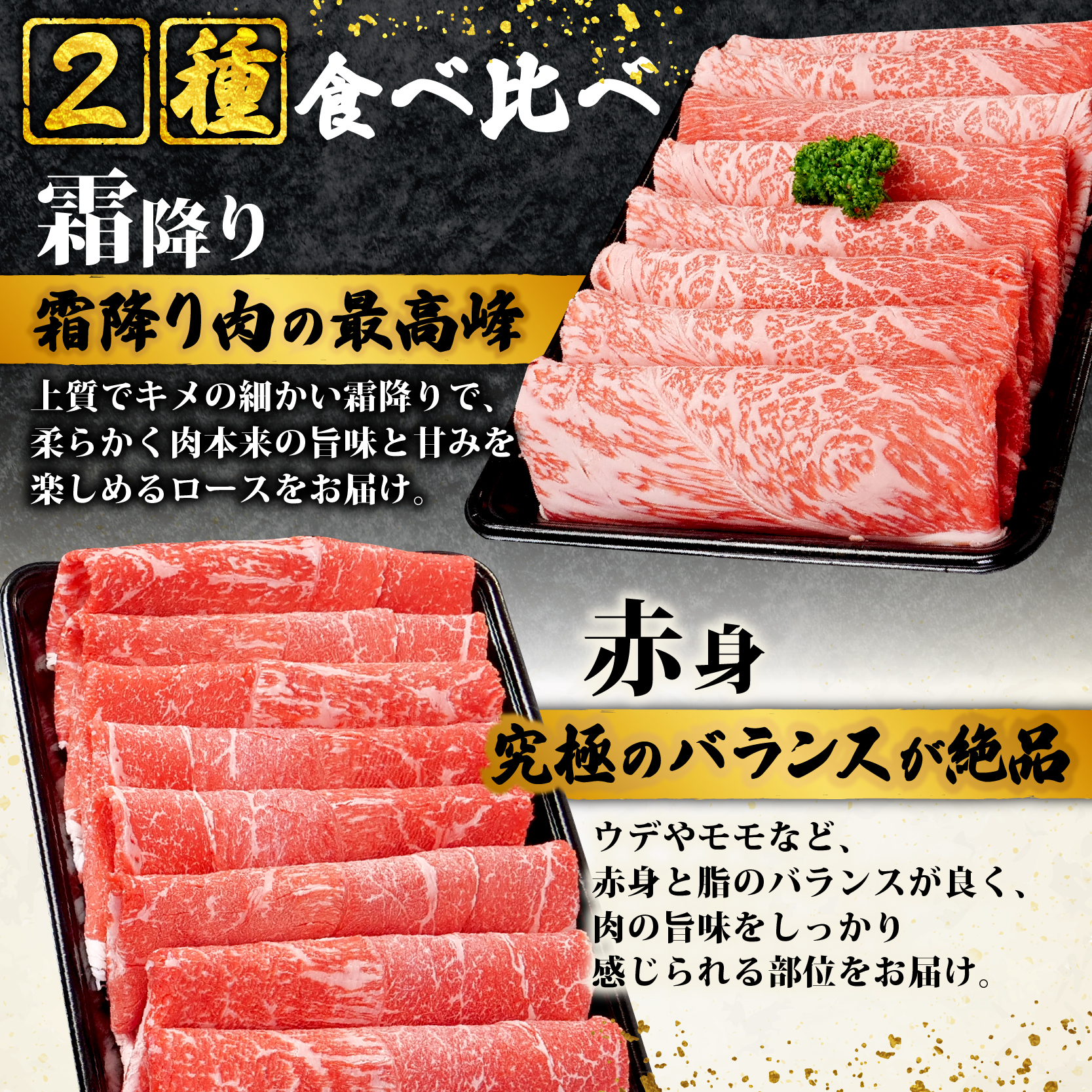 3回定期便 近江牛 すき焼き 赤身 霜降り 食べ比べ 定期便 計1.2kg 全3回 焼肉すだく