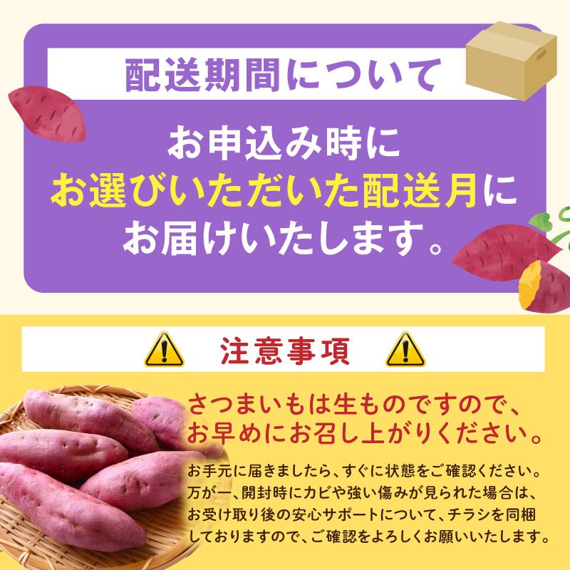 さつまいも 紅はるか　土付き（1本120～450g程度）2.5kg 5kg 10kg 2種 3種食べ比べセット （紅はるか・ふくむらさき・栗かぐや）計約4.5kg 計約10kg 　TF00067