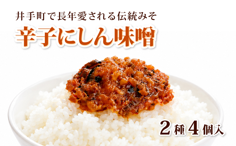 辛子にしんみそ 2種 4個 セット 味噌 みそ ミソ にしん ニシン 青唐辛子 おかず ご飯のお供 ご飯のおとも おにぎり おつまみ そうめん セット テオテラスいで 京都 京都府 井手 井手町