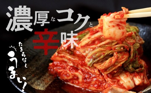 【リピーター続出！】白菜キムチ 1kg【新鮮野菜 高評価 人気 惣菜 きむち 漬物 韓国グルメ おつまみ】