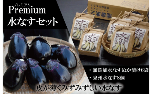 Premium プレミアム 水なすセット