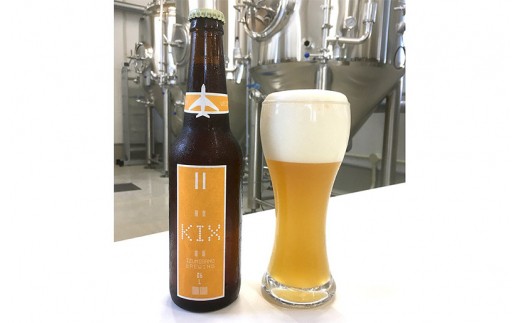 KIX BEER６本セット（ヴァイツェン）【クラフトビール ビール お酒 地ビール びーる 瓶ビール 泉佐野ブルーイング】