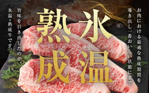 黒毛和牛 ロースステーキ 4枚 総量 600g【氷温熟成×極味付け 国産 牛肉 経産牛 すてーき 訳あり サイズ不揃い】 mrz0366