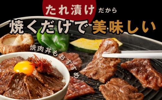 牛ハラミ肉 1kg 薄切り スライス 小分け 500g×2 訳あり サイズ不揃い 秘伝の赤タレ漬け 焼肉 牛肉 099H4560-1
