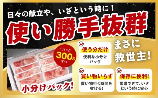 【スピード発送】国産 豚肉 4種 総量 1.2kg【300g×4P 氷温熟成×極味付け 小分け ぶたにく 普段使い 野菜炒め】