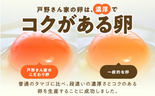 戸野さん家のこだわりタマゴ 定期便 30個×全6回 Mサイズ 合計 180個【毎月配送コース 卵 たまご 国産 濃厚 とことん餌にこだわった とのたま】