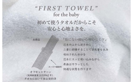 ベビータオルギフト ベージュ 3点セット 099H3259