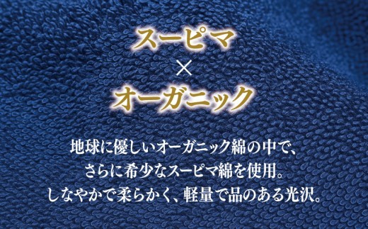 高級泉州タオル ラガマフィン バスタオル フェイスタオル ネイビー 合計6枚 3枚×2種 099H2478