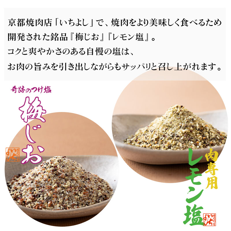 【スピード発送】焼き肉専門店 梅じお レモン塩 スパイスセット 90g×合計4袋 お試し 099H2494-1