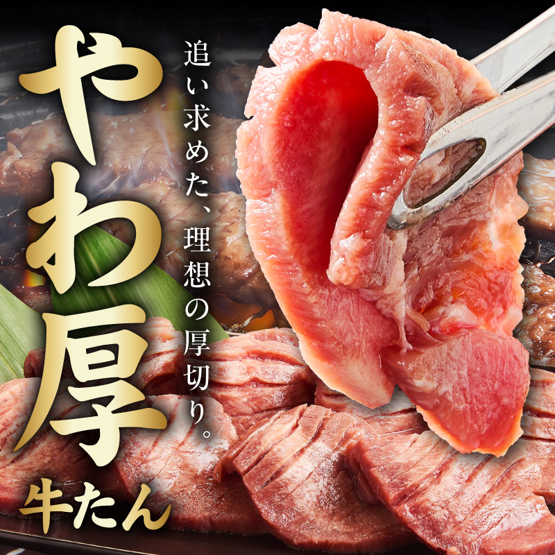 厚切り牛タン 1.2kg 3種の味付け 食べ比べ【300g×4P 牛肉 牛タン 牛たん 厚切り牛タン 焼肉 BBQ キャンプ アウトドア 焼くだけ 訳あり サイズ不揃い 小分け】 099H4744