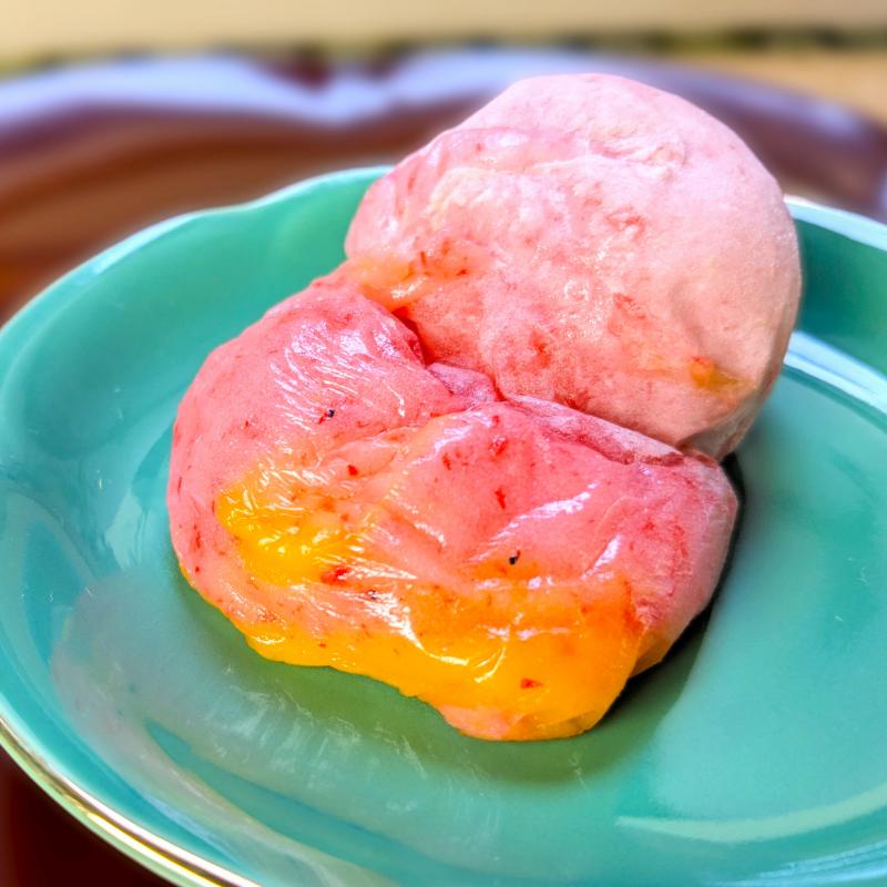 老舗餅屋さんが作るチーズ入り杵つき生丸餅(エビ) 18個入り 099H4035