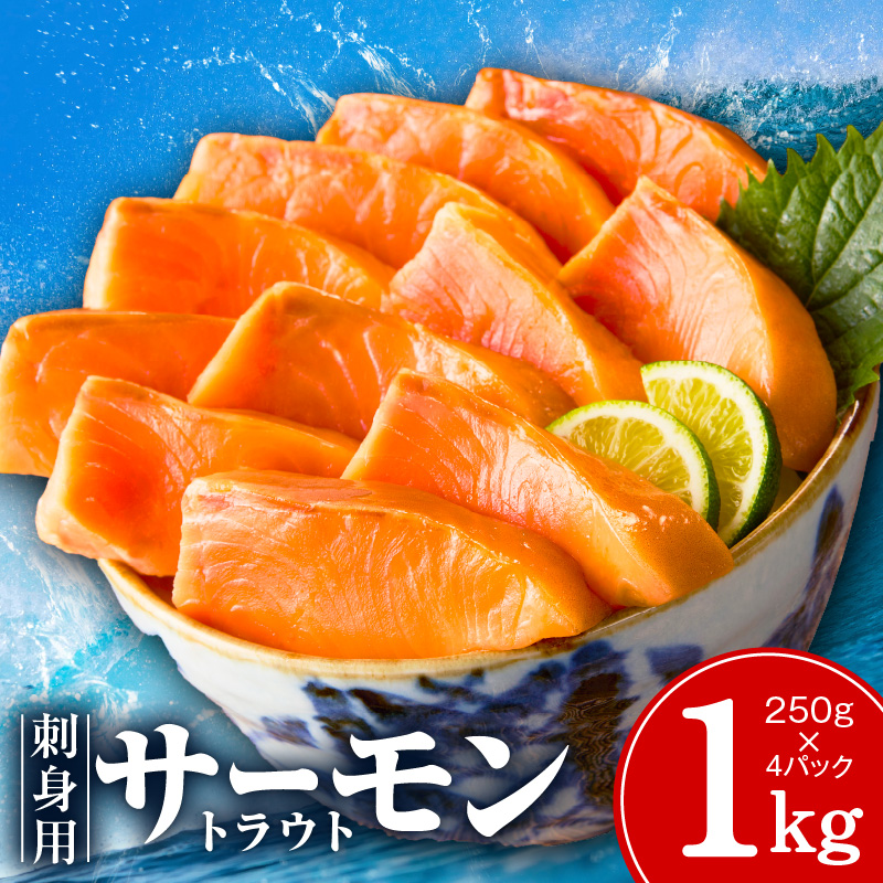 お刺身用 サーモン トラウト 1kg