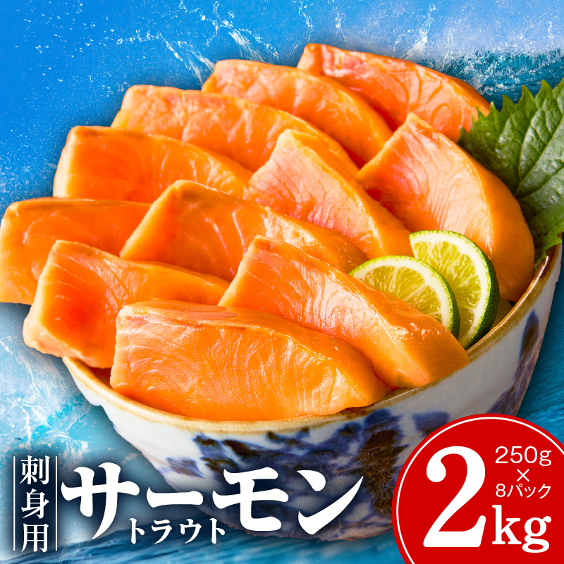 お刺身用 サーモン トラウト 2kg