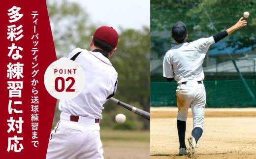 【スピード発送】野球練習ネット バッティングネット 2Mサイズ 硬式球対応 099H3033
