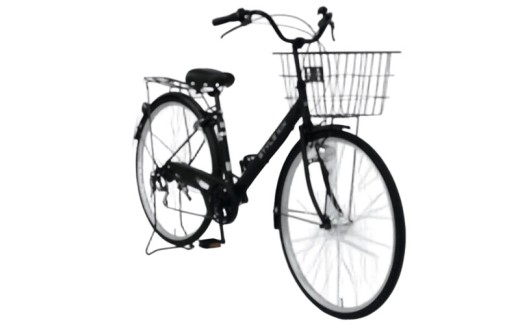STYLE KIX FAMILY276 マットブラック【27型 自転車 完成品 組み立て不要 アウトドア サイクリング じてんしゃ 通勤 通学 新生活】 099X339-1