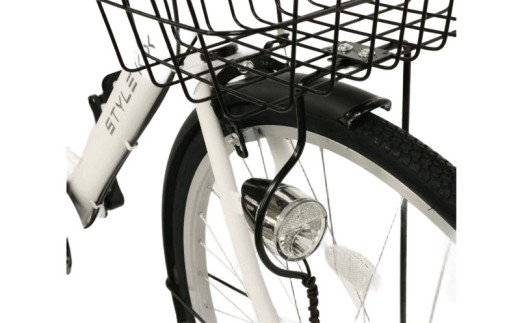 STYLE KIX FAMILY276 マットブラック【27型 自転車 完成品 組み立て不要 アウトドア サイクリング じてんしゃ 通勤 通学 新生活】 099X339-1