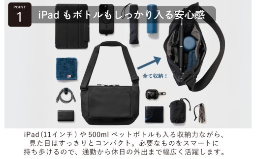 【スピード発送】ちょうどいいスリングバッグ ブルーネイビー【超軽量 サコッシュ ショルダーバッグ サブバッグ かばん 鞄】 G3520-2