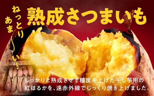 干し芋屋の焼き芋 紅はるか約2kg 個包装8～12本入り G5355