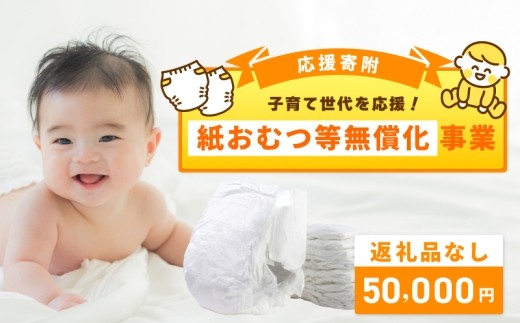 【返礼品なし】子育て世代を応援！紙おむつ等無償化応援寄附（大阪府泉佐野市） ON0019