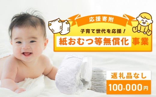 【返礼品なし】子育て世代を応援！紙おむつ等無償化応援寄附（大阪府泉佐野市） ON0020