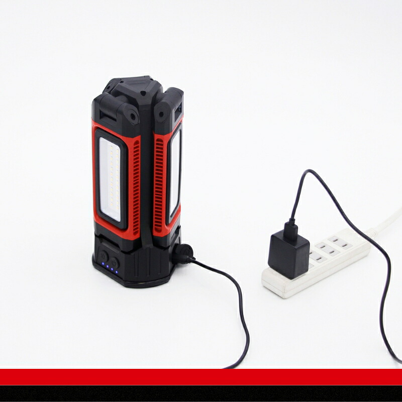 TONE トネ LED三面回転ライト　 L-LT26WPC　工具　15001-40001297｜工具 整備士 自動車 バイク DIY メンテナンス
