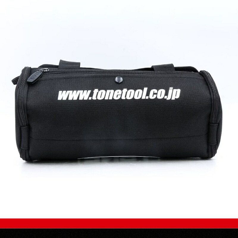TONE トネ ツールバッグ ( ミニドラムタイプ ) ( L-BGTB12 ) 15001-40001381 ｜ 工具 整備士 自動車 バイク DIY メンテナンス
