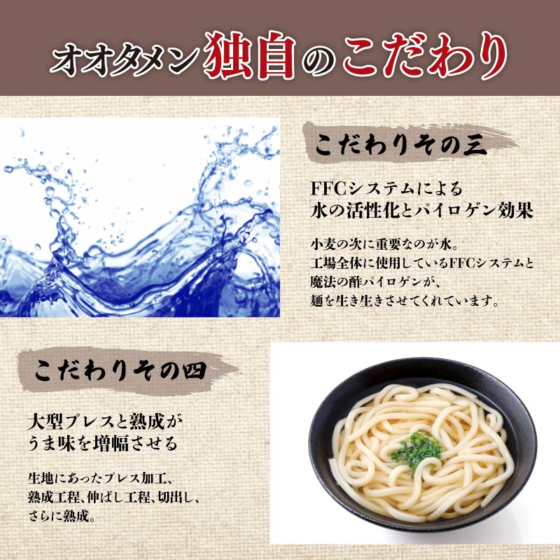 幻のうどん3種 カレーうどん 肉うどん きつねうどん 3～6食 オオタメン 太田製麺所 製麺所 個包装 簡単調理 冷凍 めん 麺 できたて こだわり 大阪府 松原市