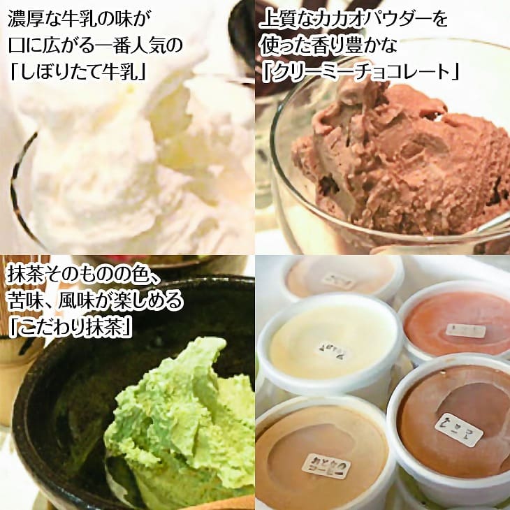 「淡路島の絶品手作りアイスクリーム」８個セット