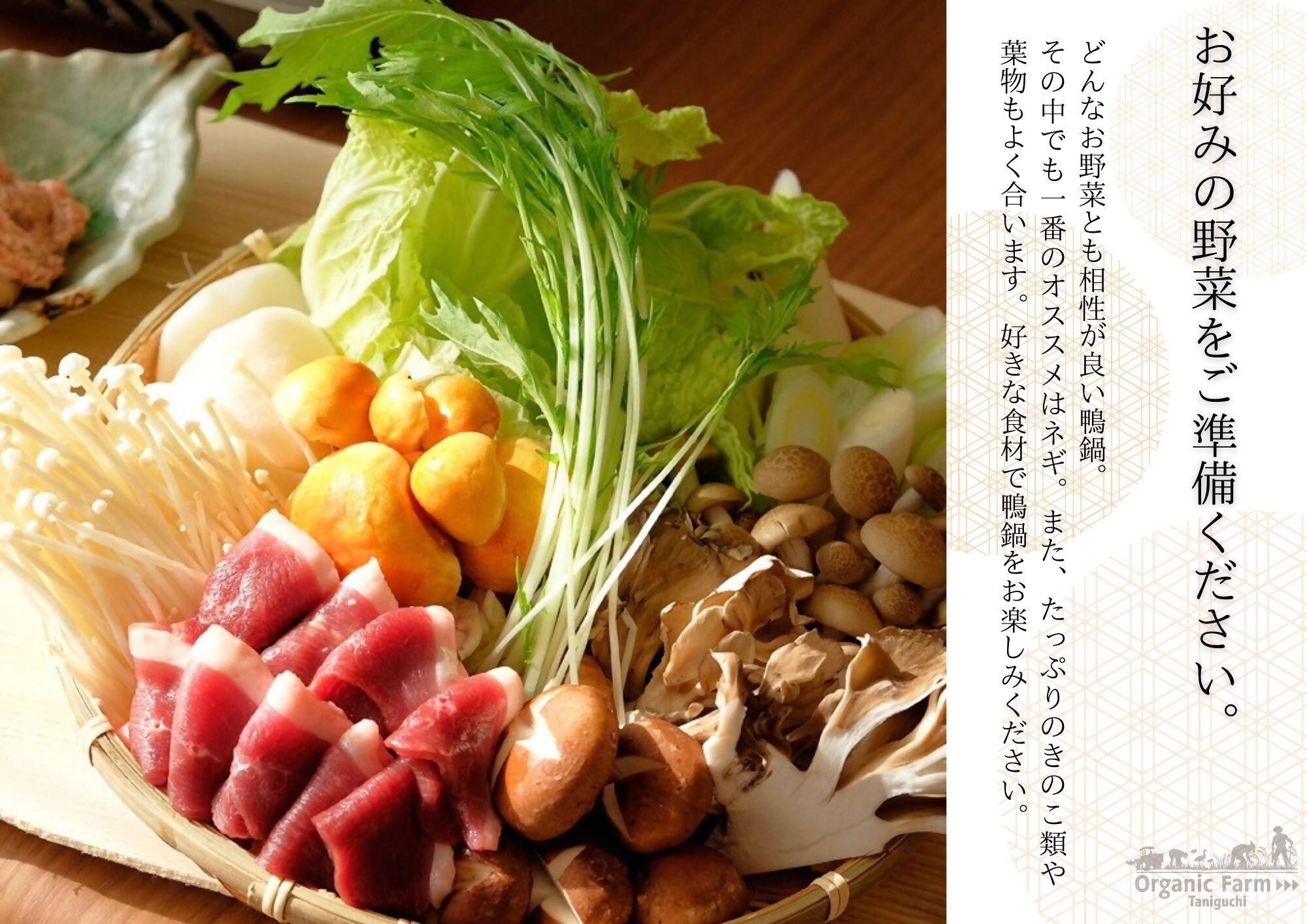 【但馬鴨】鴨鍋セット3〜4人前