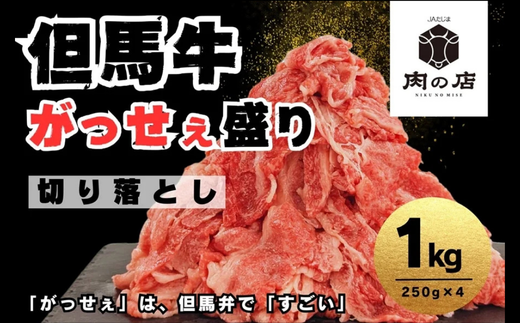 但馬牛 がっせぇ盛り 切落し 1kg