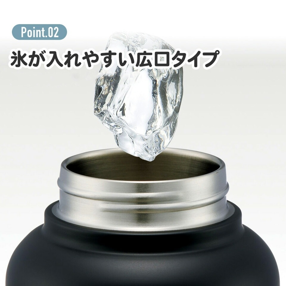 ハンドル付ワンプッシュダイレクトボトル 1500ml 保冷専用ブラック（スケーター株式会社） マグボトル 水筒 アウトドア 直飲み 奈良県 奈良市 なら 13-010 STD15H_497330759