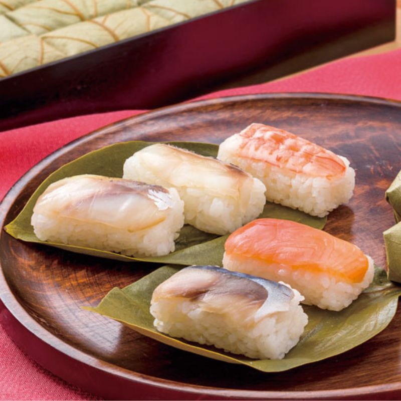柿の葉寿司 20個 5種詰め合わせ 奈良 名物 お土産 冷蔵 寿司 鯖 鮭 鯵 鯛 海老 サバ シャケ アジ タイ エビ 和食 郷土料理 贈答品 ギフト 贈り物 プレゼント お歳暮 柿の葉ずし すし