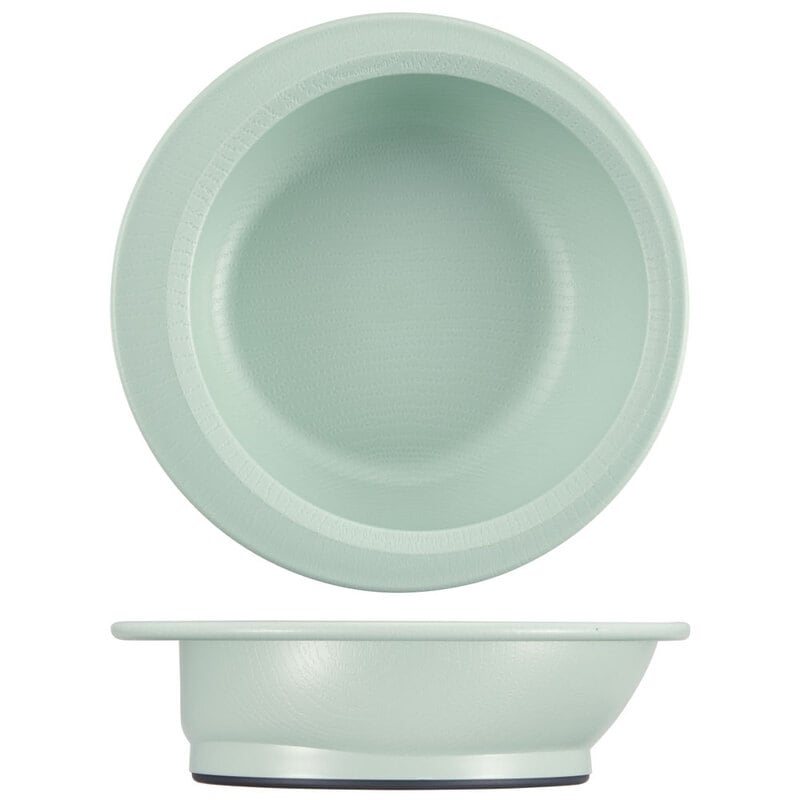 すくいやすいボウル 【電子レンジ 食洗機 対応 バイオマス CO2削減】食器 皿 プラスチック 割れにくい 丈夫 バイオマス原料使用  NPLS1B グリーン 緑 みどり 奈良県 奈良市 なら