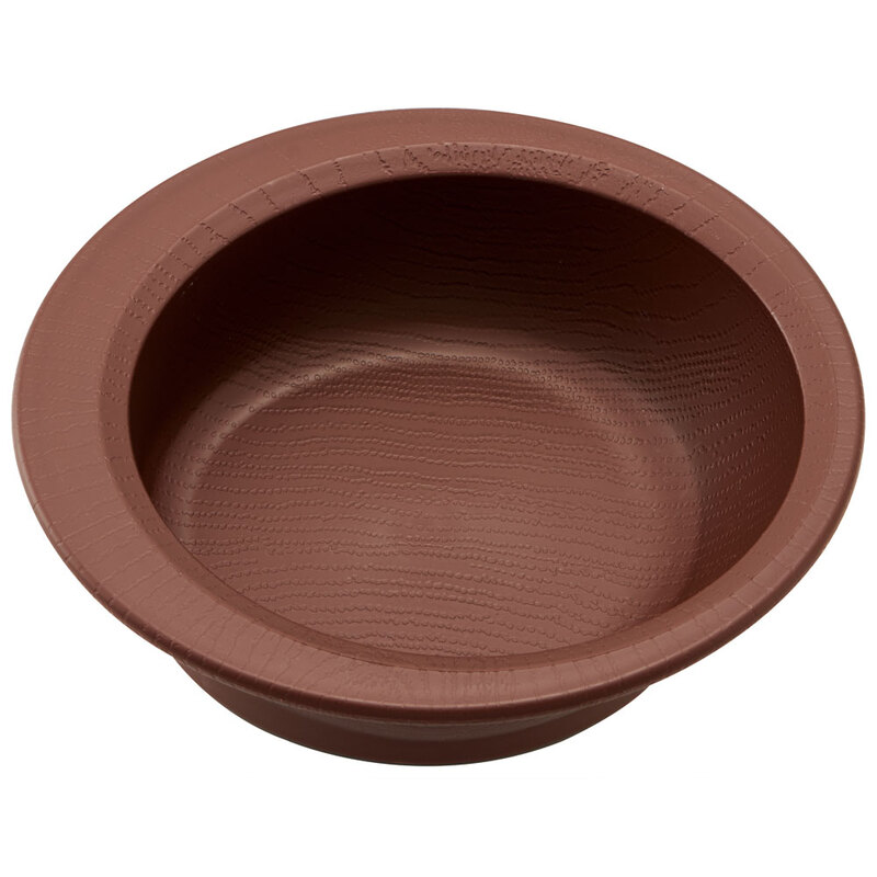 すくいやすいボウル 【電子レンジ 食洗機 対応 バイオマス CO2削減】食器 皿 プラスチック 割れにくい 丈夫 バイオマス原料使用  NPLS1B ブラウン 茶色  奈良県 奈良市 なら 3-015