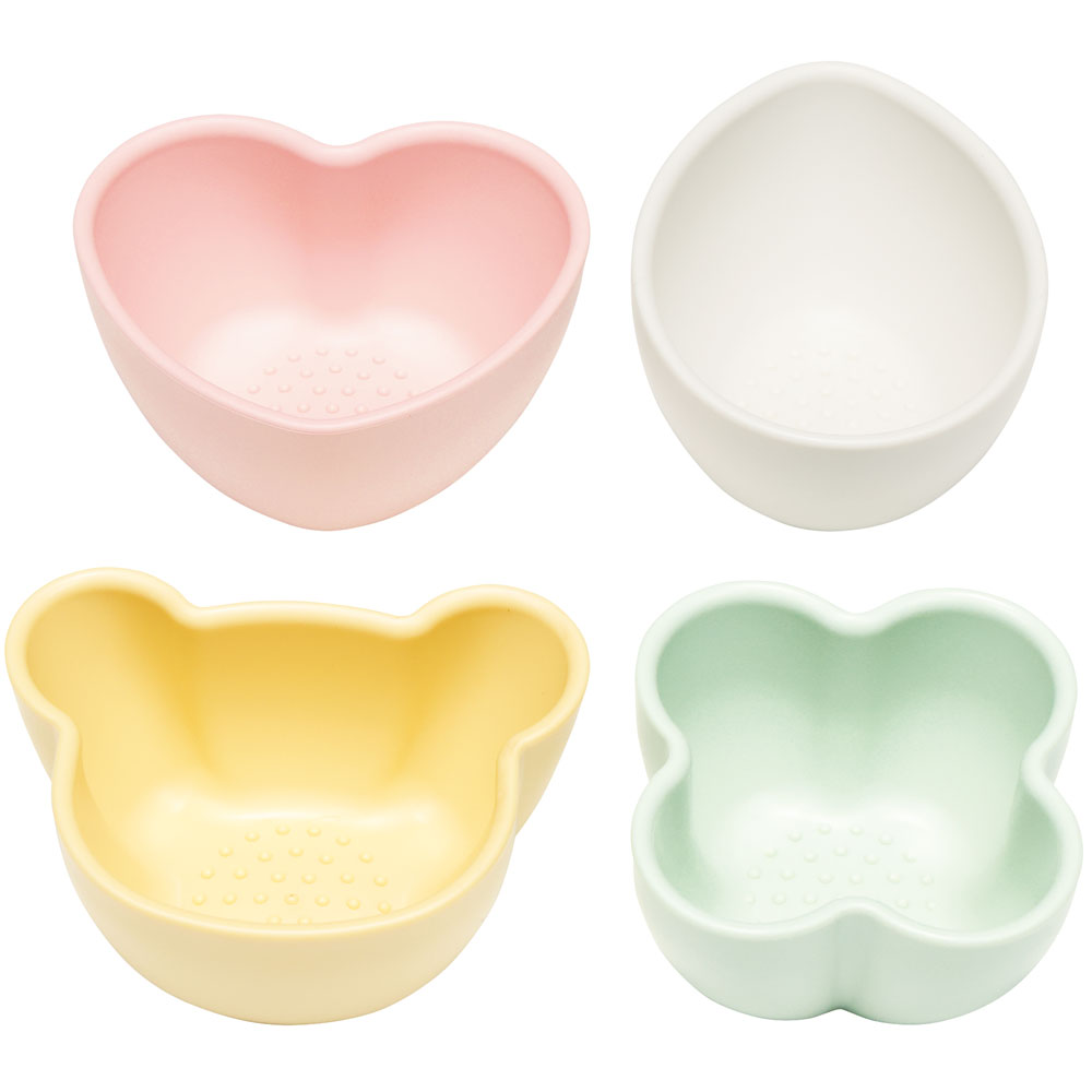 ベビー離乳食 小鉢 4個セット くすみカラー/BBLS1Q_4973307591174/スケーター 幼児 子供 赤ちゃん ごはん お皿 プレゼント ギフト おしゃれ くすみ カラー 男子 女子