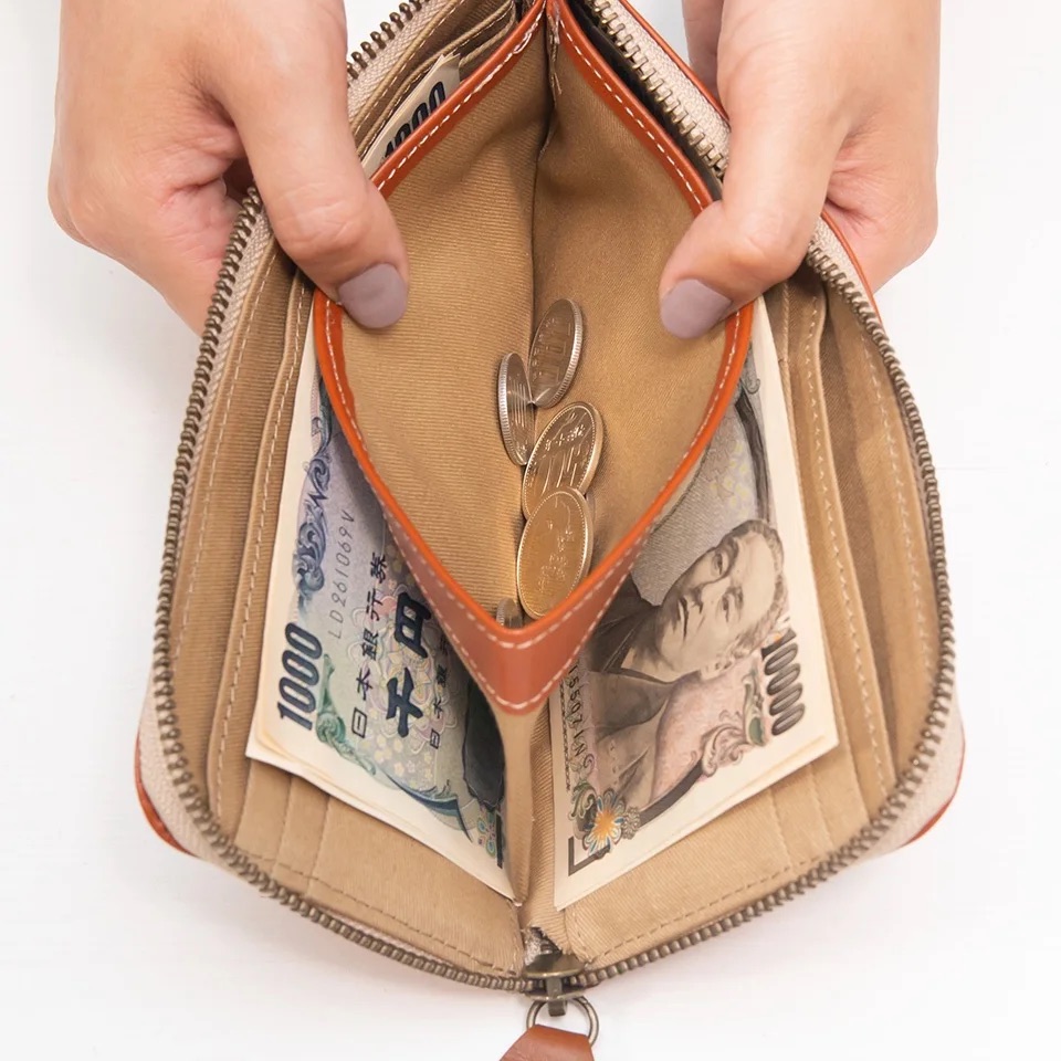 『本革 L型財布』 選べるカラー 5色 日本製 本革 財布 長財布 レザー おしゃれ シンプル レディース メンズ プレゼント ギフト 大量収納 (HARUHINO) 奈良県 奈良市 なら